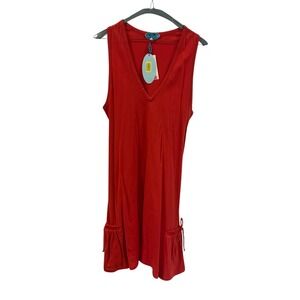 Helen Welsh swimsuit coverup dress with pockets summer dress‎ NWT